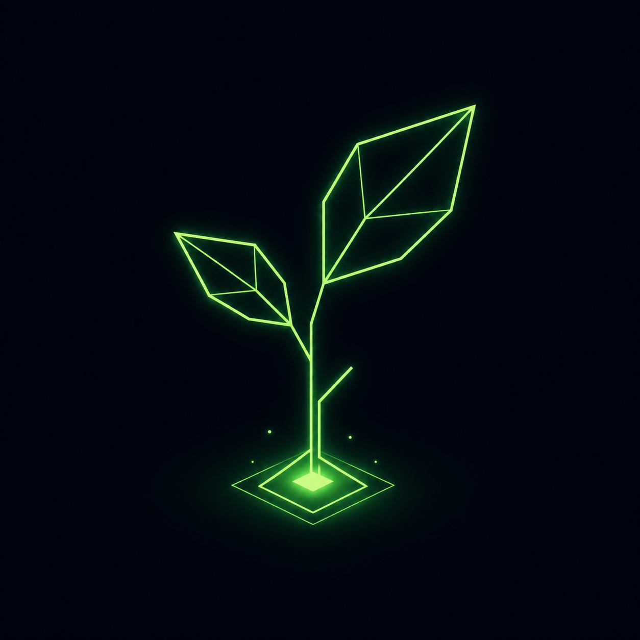 An abstract lightbulb shape with a checkmark inside it, minimalist vector illustration representing a validated idea